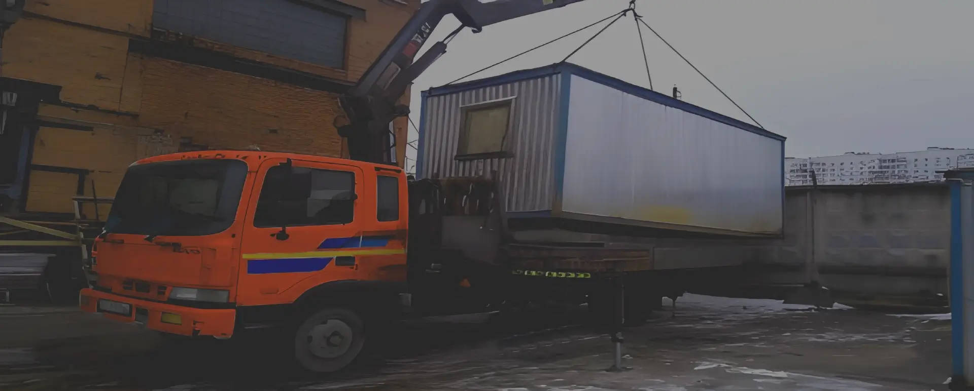 Получить уникальное предложение по перевозке негабаритного вагончика грузовым транспортом по России из Большого Полпино с гарантией безопасности